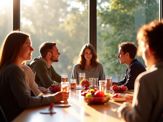 Executive team participating in a corporate wellness session